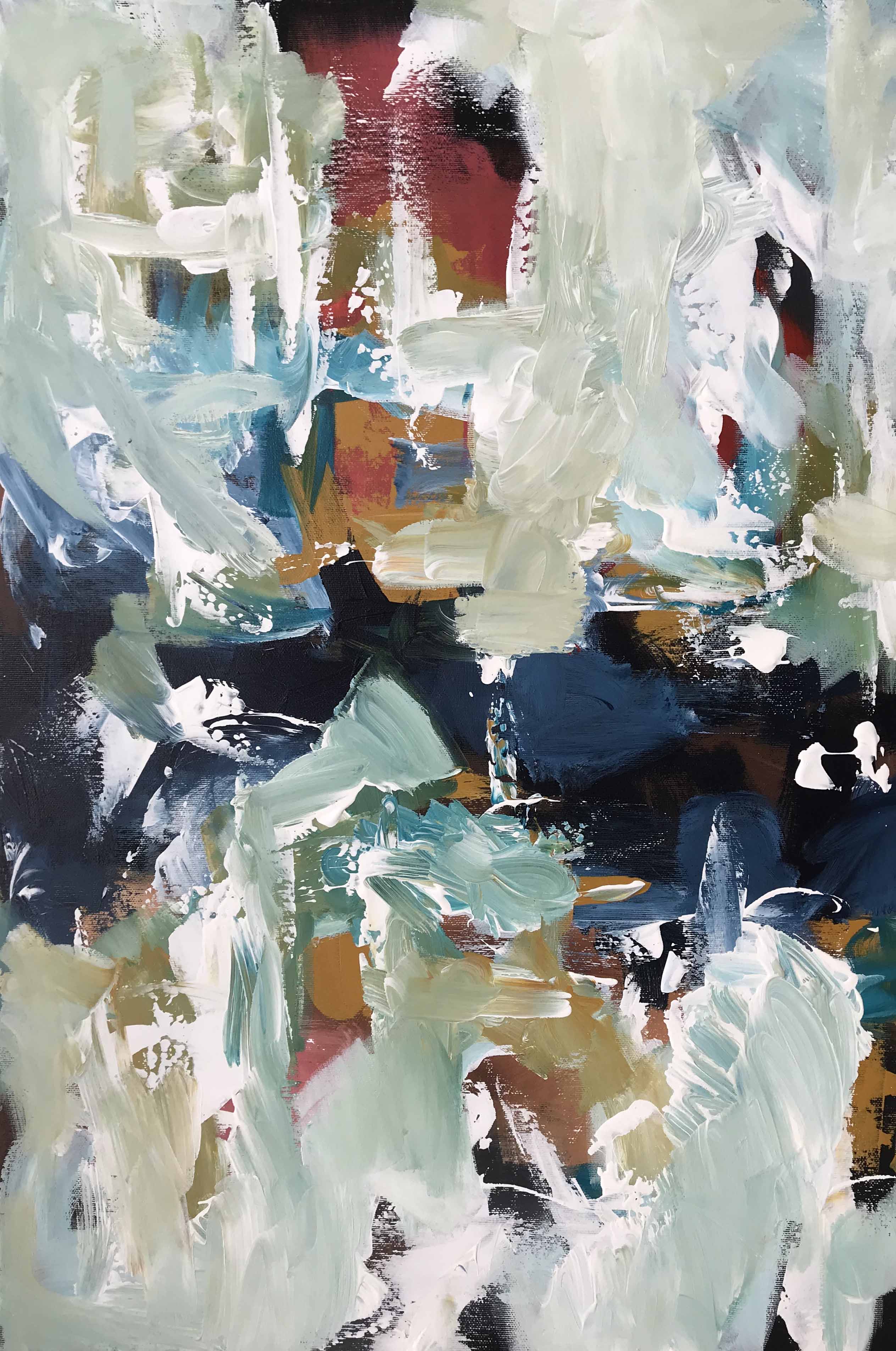 Nightfall - Original Painting-OmarObaid.com