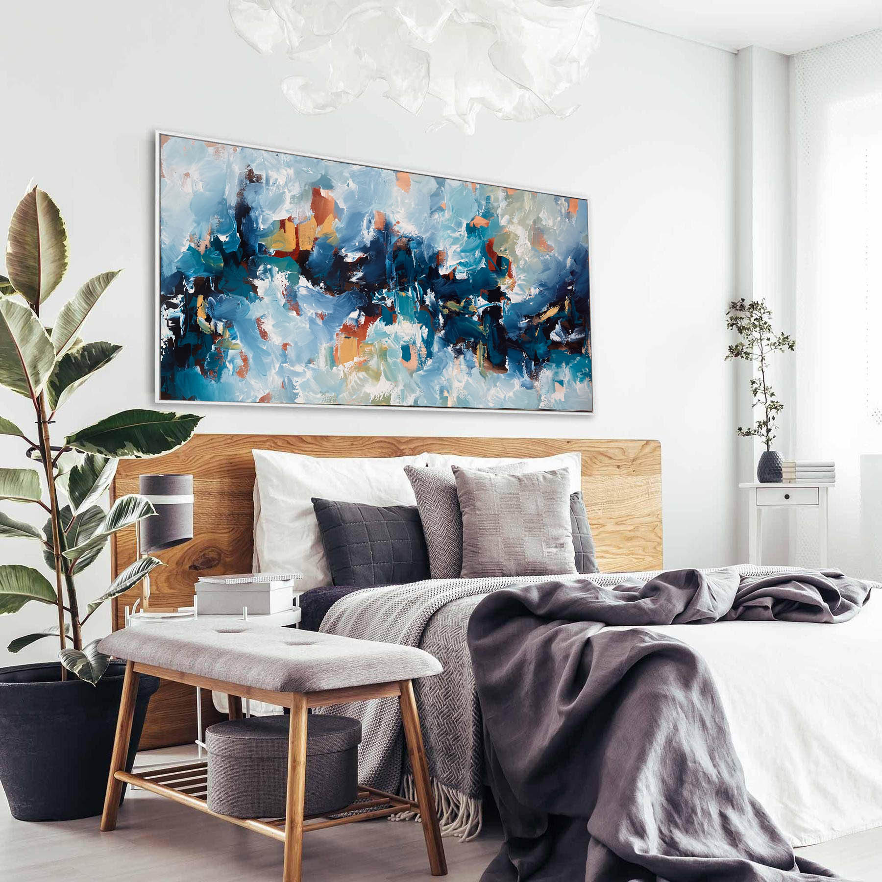 Secrets - 152x76 cm - Original Painting