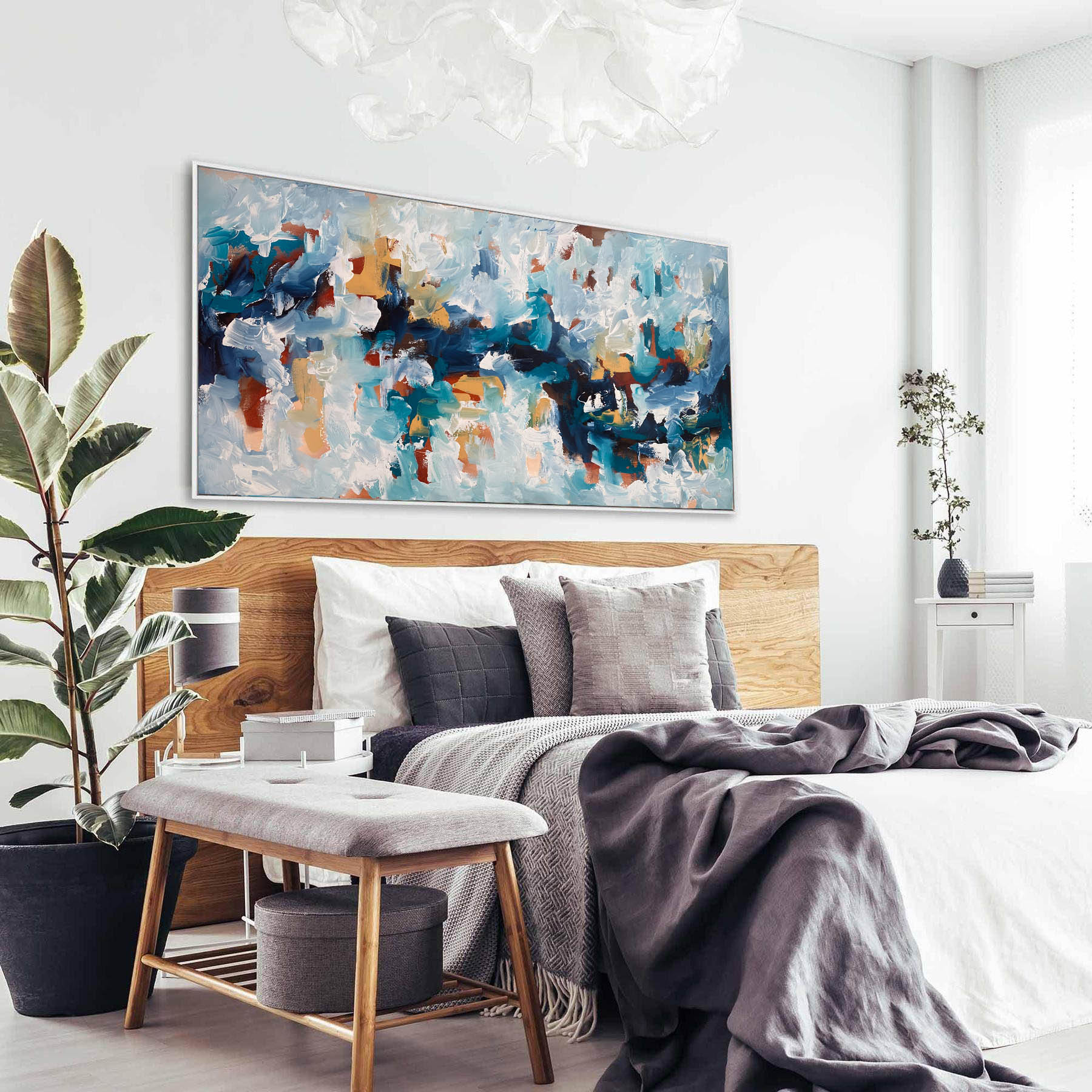 Secrets 2 - 152x76 cm - Original Painting