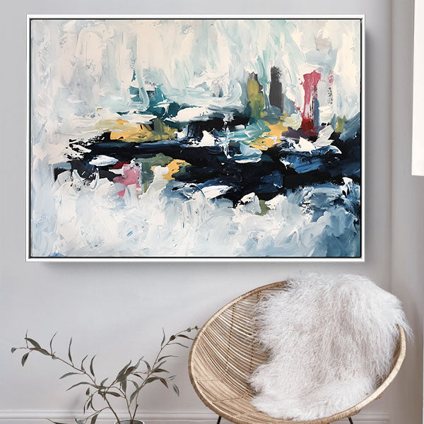 On The Bright Side - 102x76 cm - Original Painting