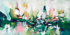 A Walk In The Forest - 92x49 cm - Original Painting-OmarObaid.com