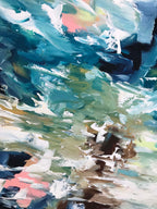Pillow Talk - 122x90 cm - Original Painting-OmarObaid.com