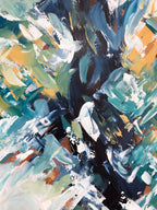 Epiphany 7 - 152x90 cm - Original Painting-OmarObaid.com