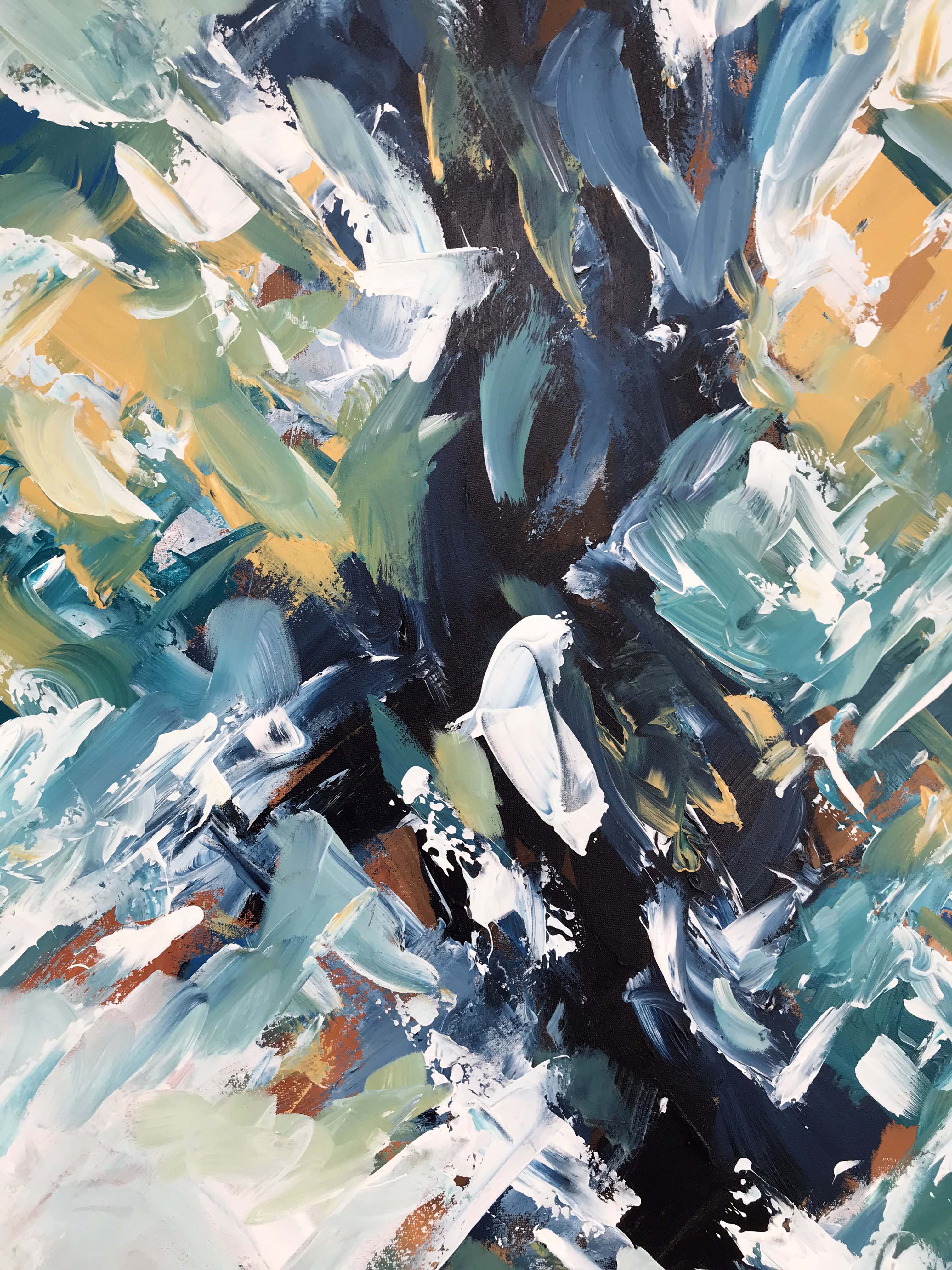 Epiphany 7 - 152x90 cm - Original Painting-OmarObaid.com