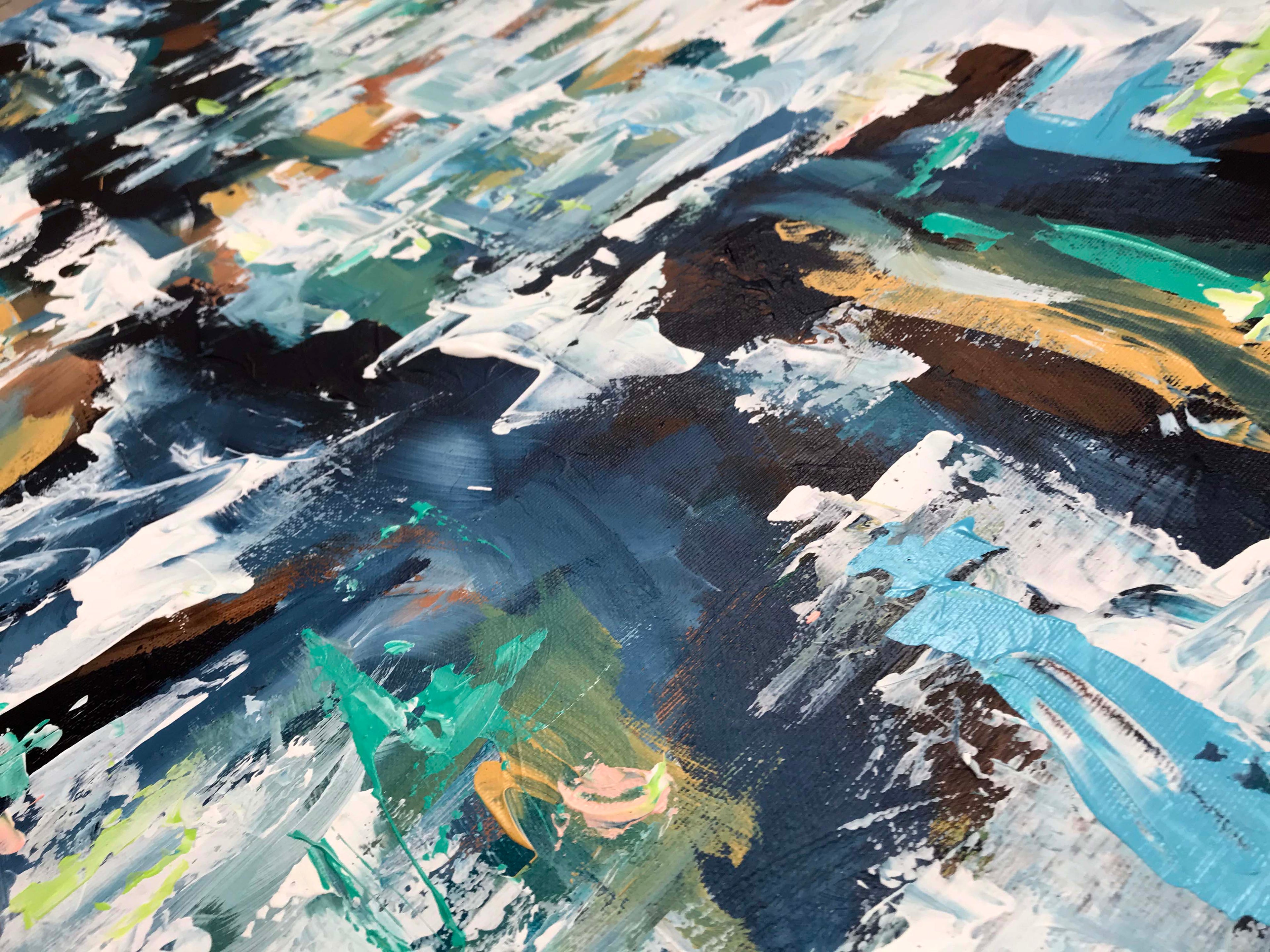 Mesmerised - 122x90 cm - Original Painting-OmarObaid.com