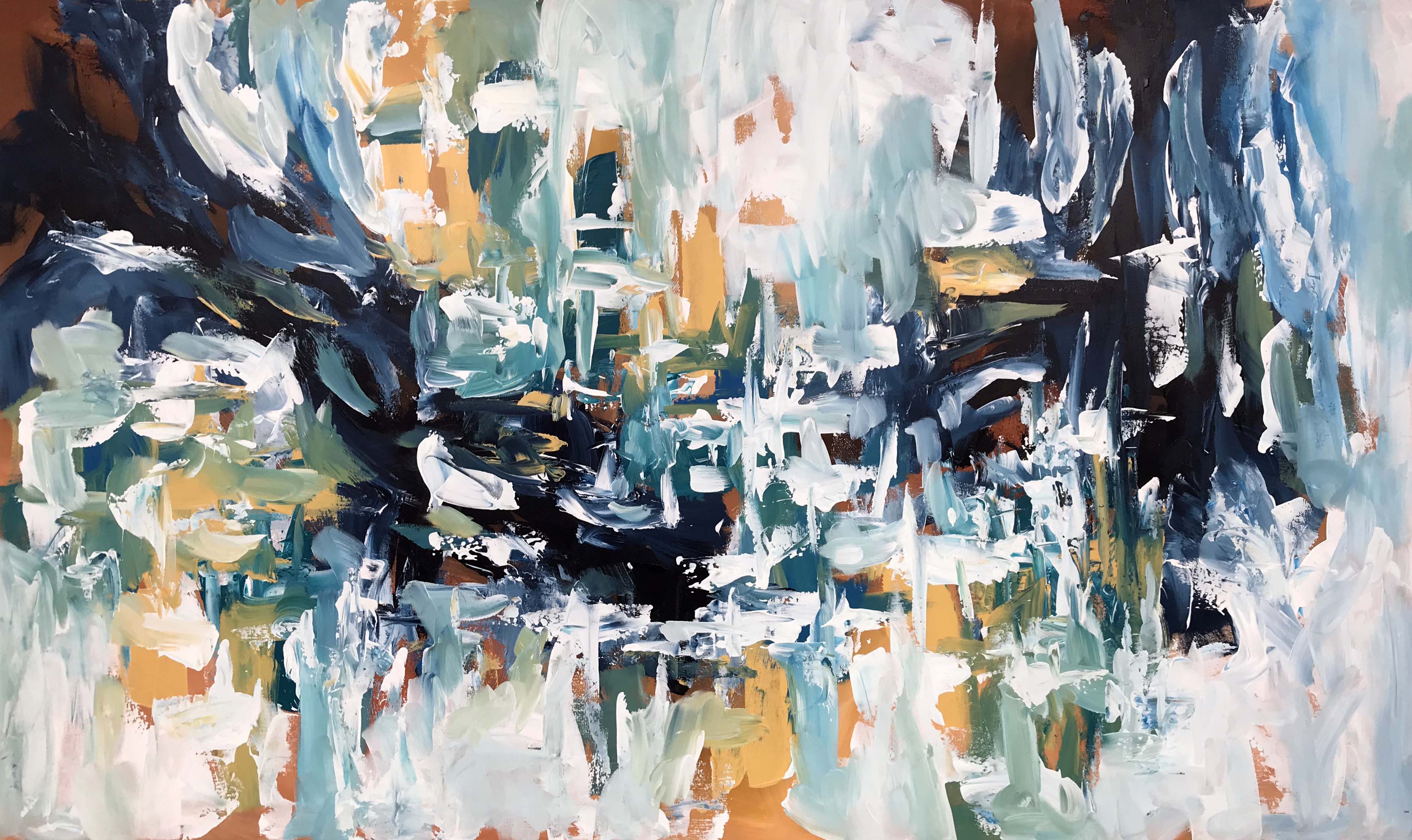 Epiphany 7 - 152x90 cm - Original Painting-OmarObaid.com