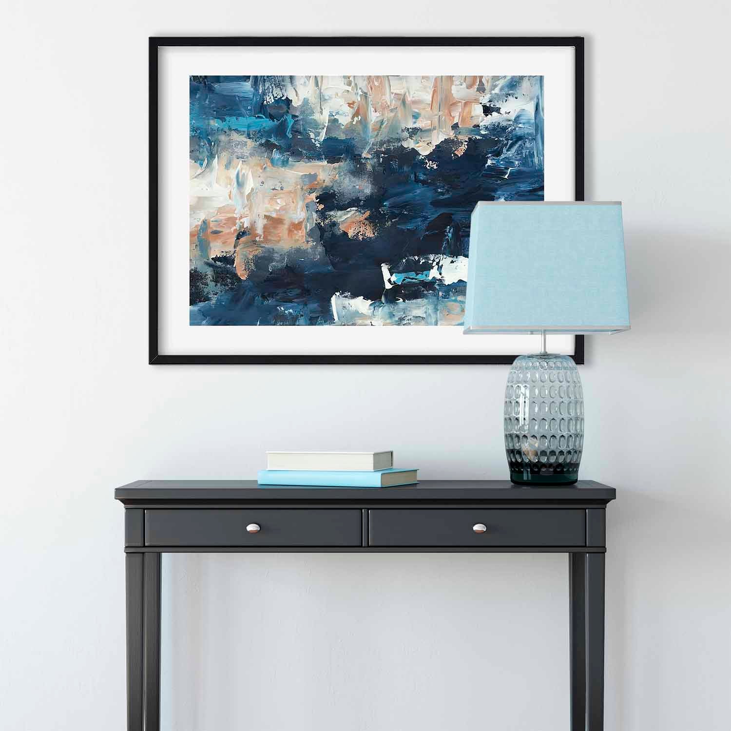 Dawn 3 - 74x53 cm - Framed Painting