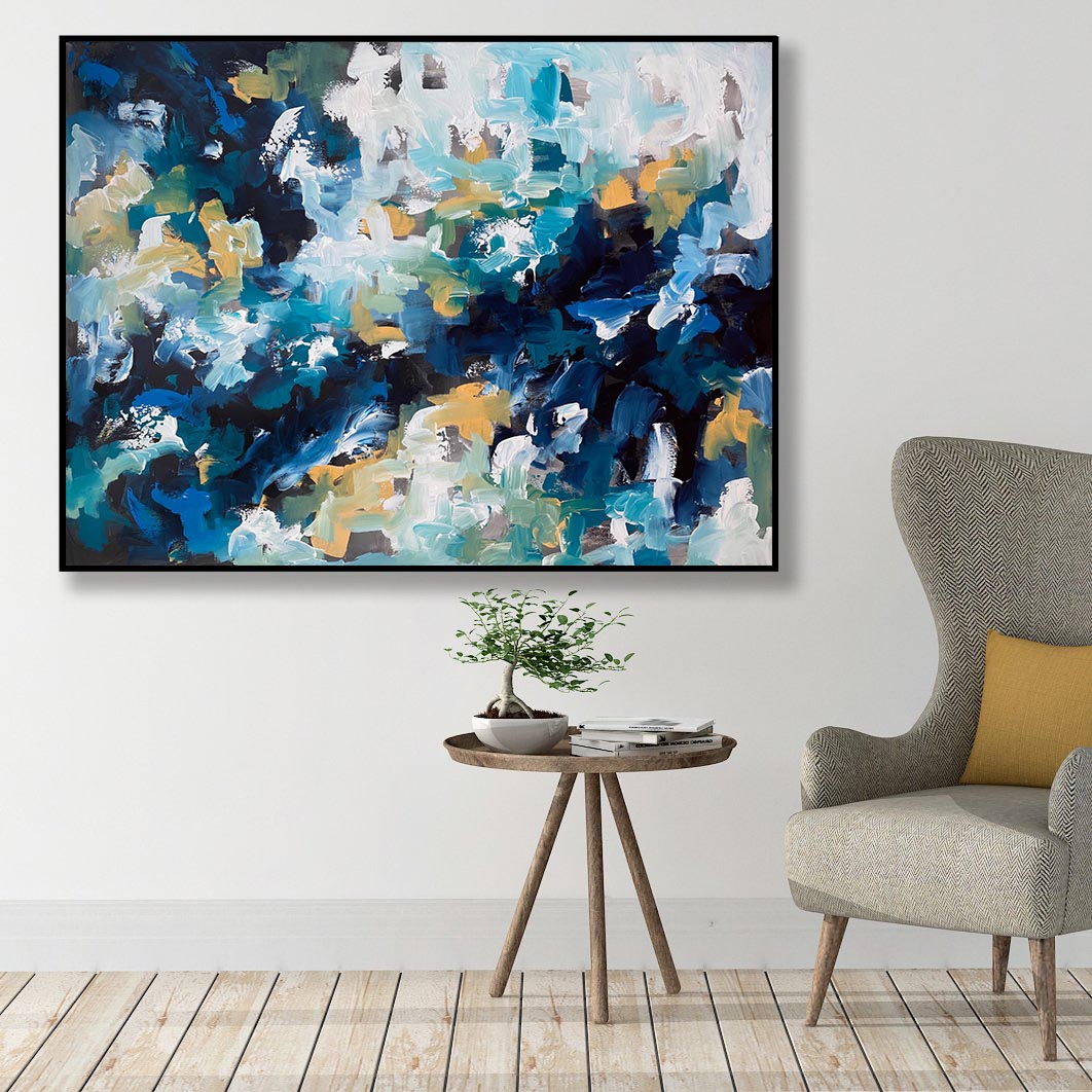 Edge Of Time - 122x92 cm - Original Painting