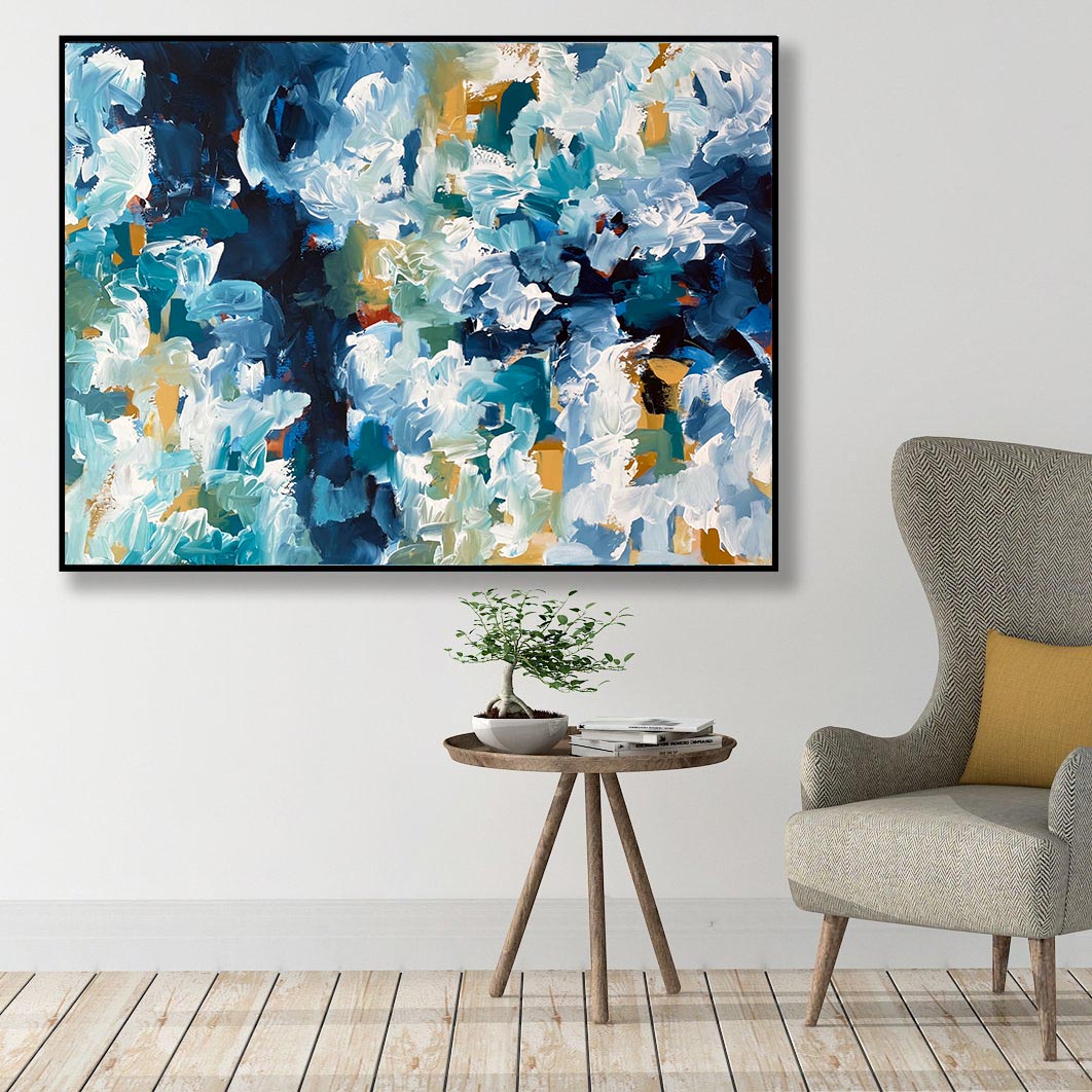 A New Beginning V - 122x92 cm - Original Painting