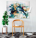 The Unwritten Rules Part 1 - 102x76 cm - Original Painting