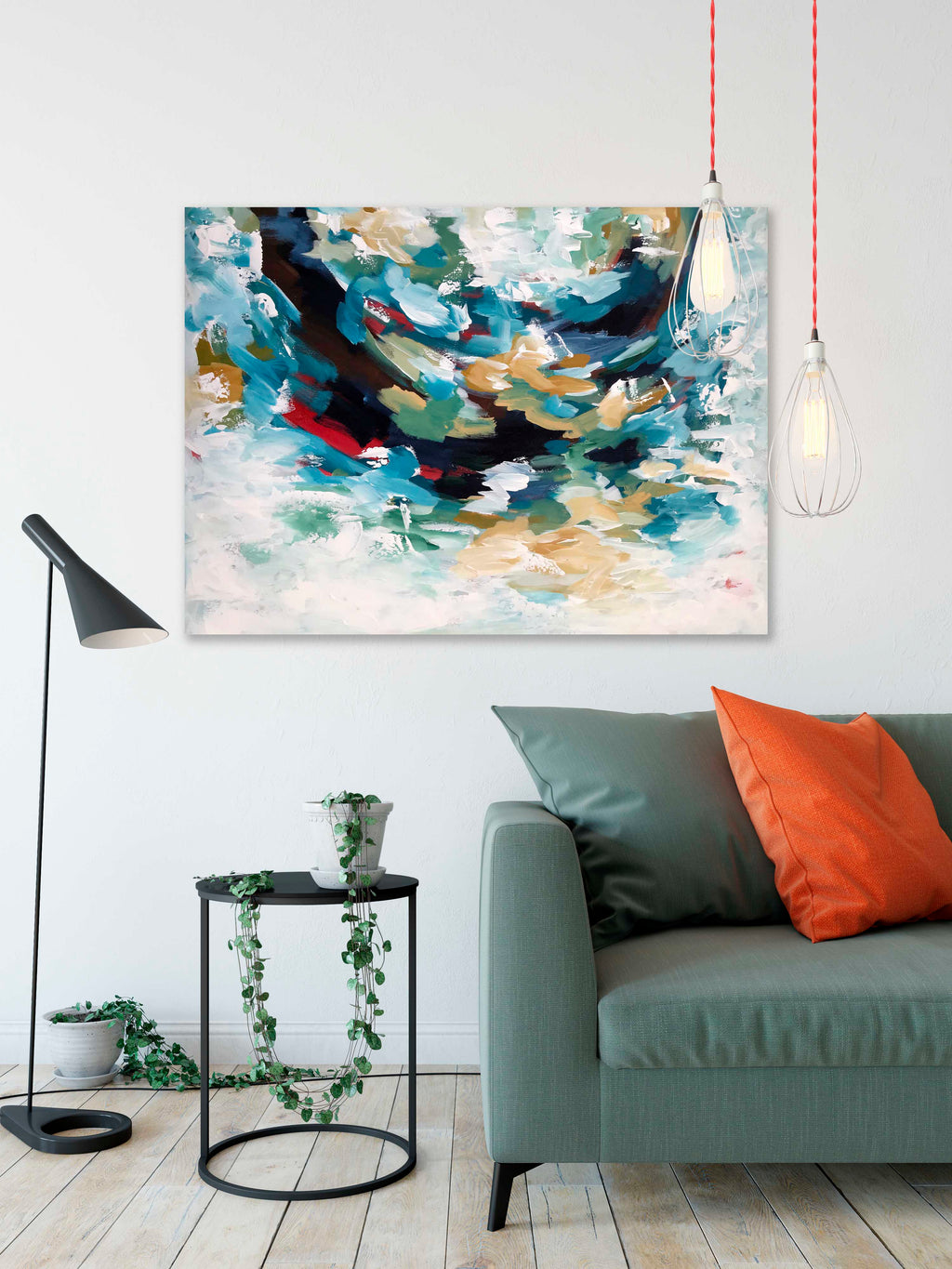 The Unwritten Rules Part 2 - 102x76 cm - Original Painting
