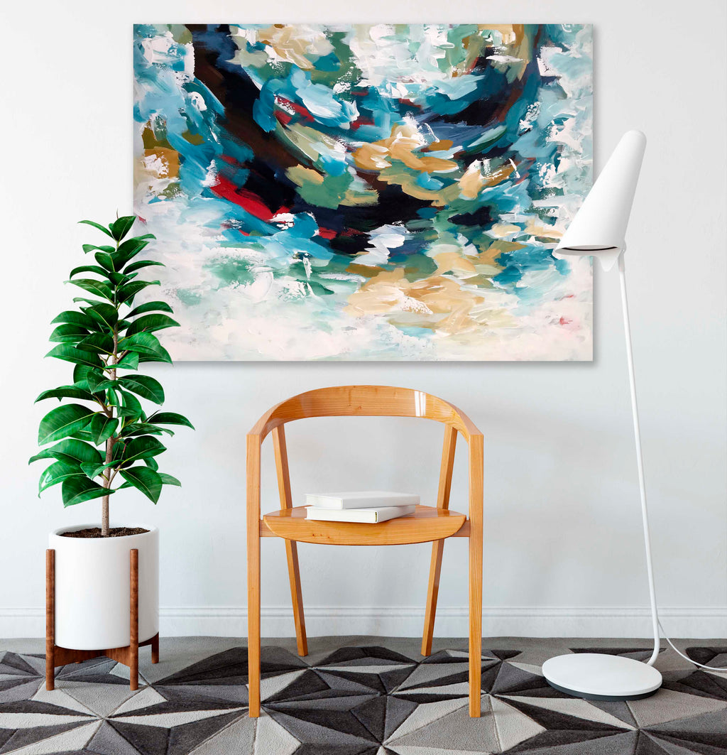 The Unwritten Rules Part 2 - 102x76 cm - Original Painting