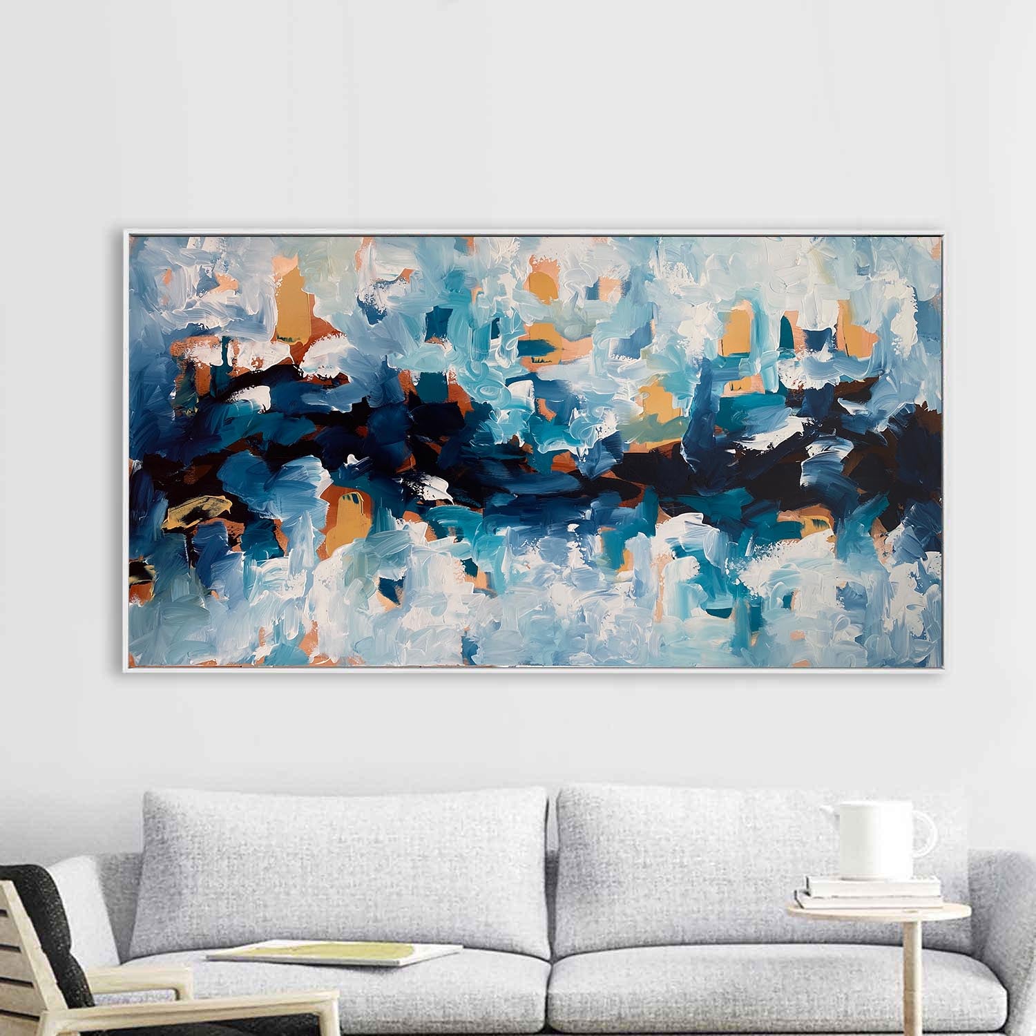 Secrets 3 - 152x76 cm - Original Painting