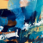The Morning After II 100x100 cm Original Painting