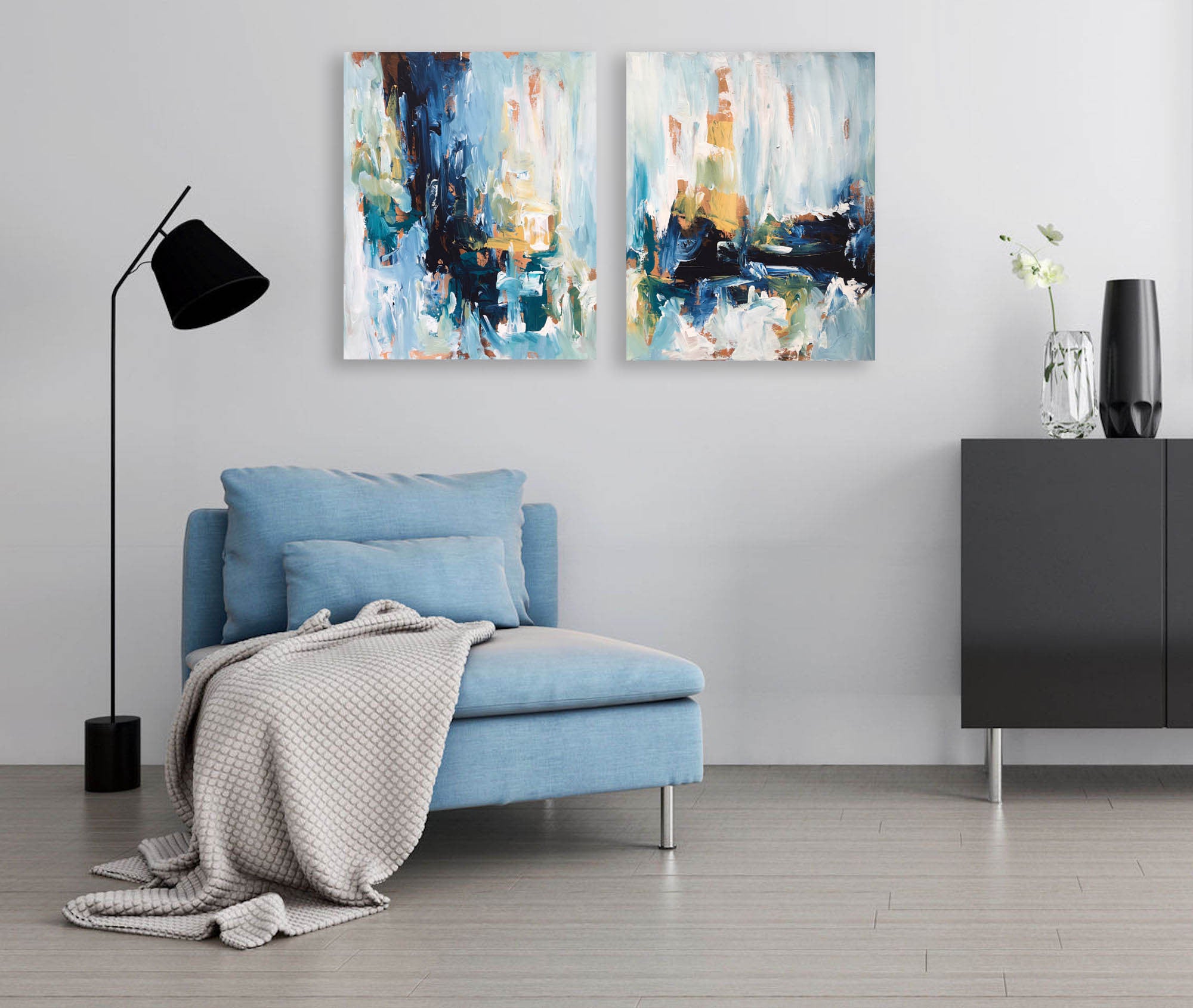 Passer - 92x56 cm - Original Painting-OmarObaid.com