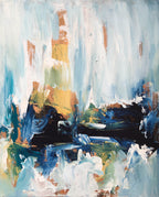 Passer - 92x56 cm - Original Painting-OmarObaid.com