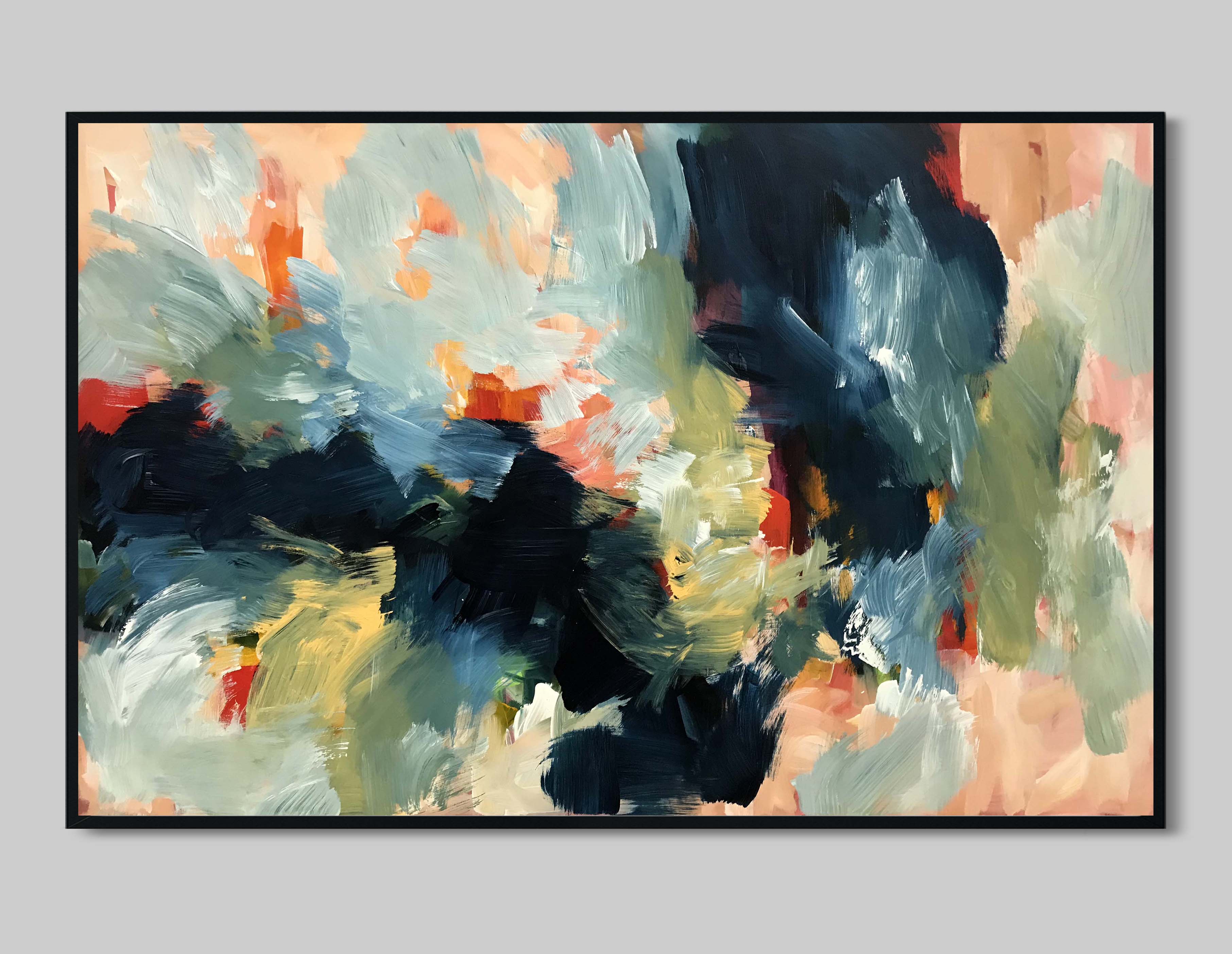 The Long Road 2 - 117x76 cm - Original Painting