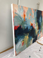 The Long Road 2 - 117x76 cm - Original Painting