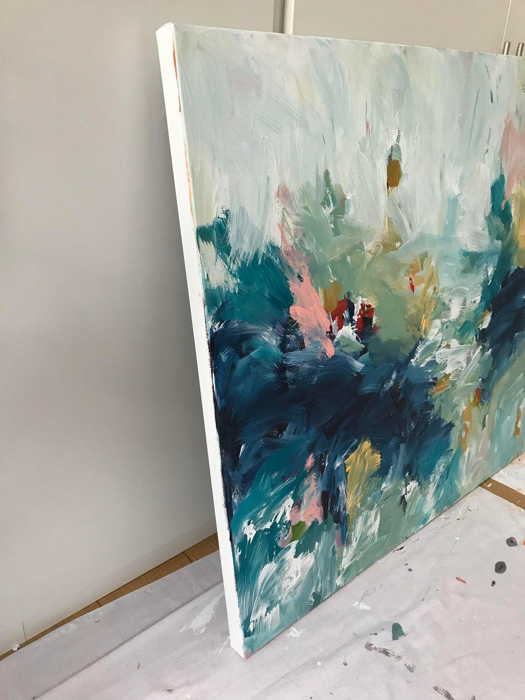 The Long Road - 117x92 cm - Original Painting