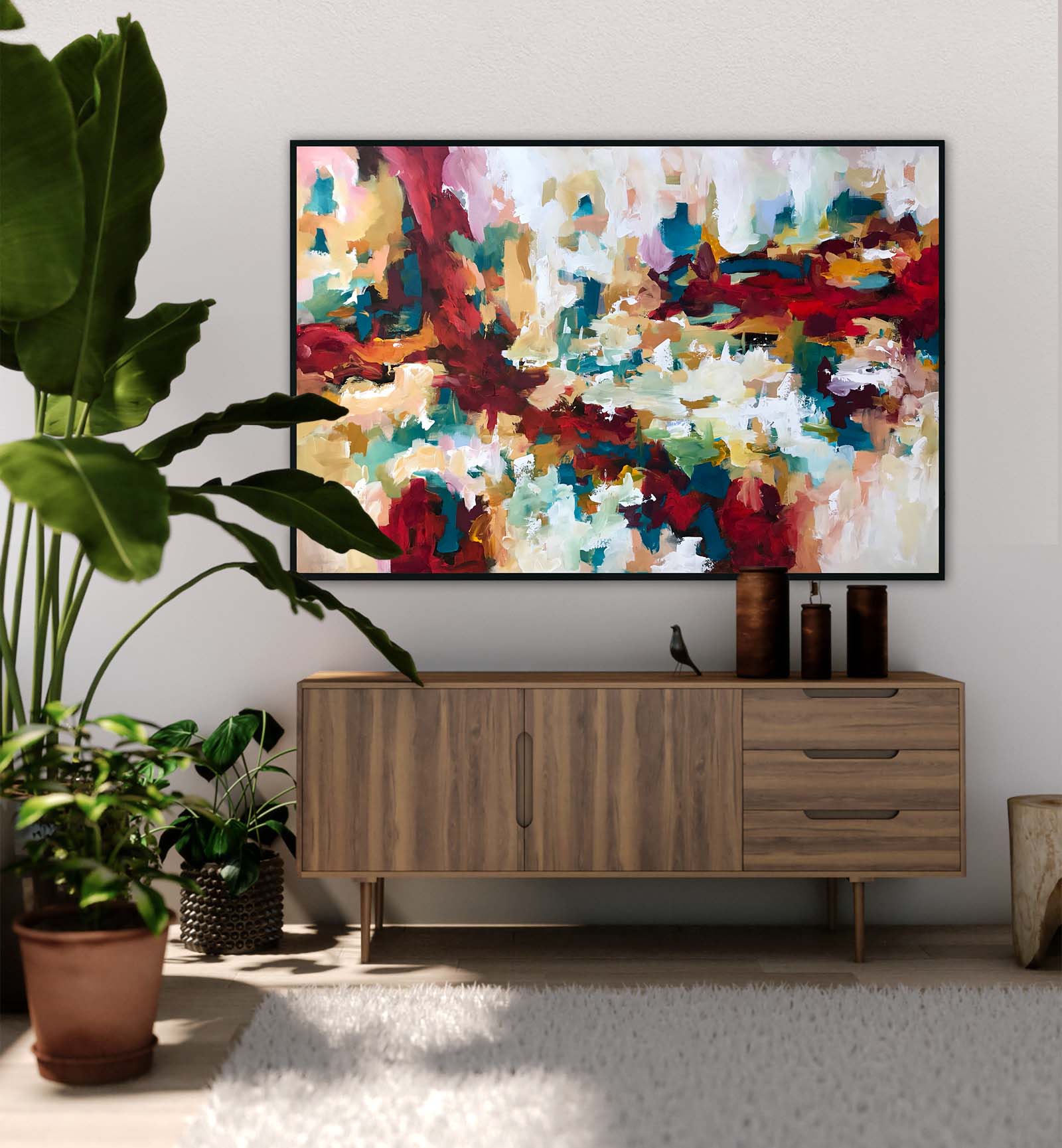 Inferno - 152x102 cm - Original Painting
