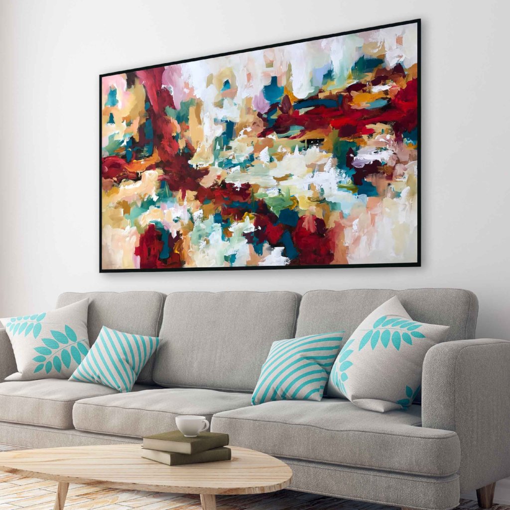 Inferno - 152x102 cm - Original Painting