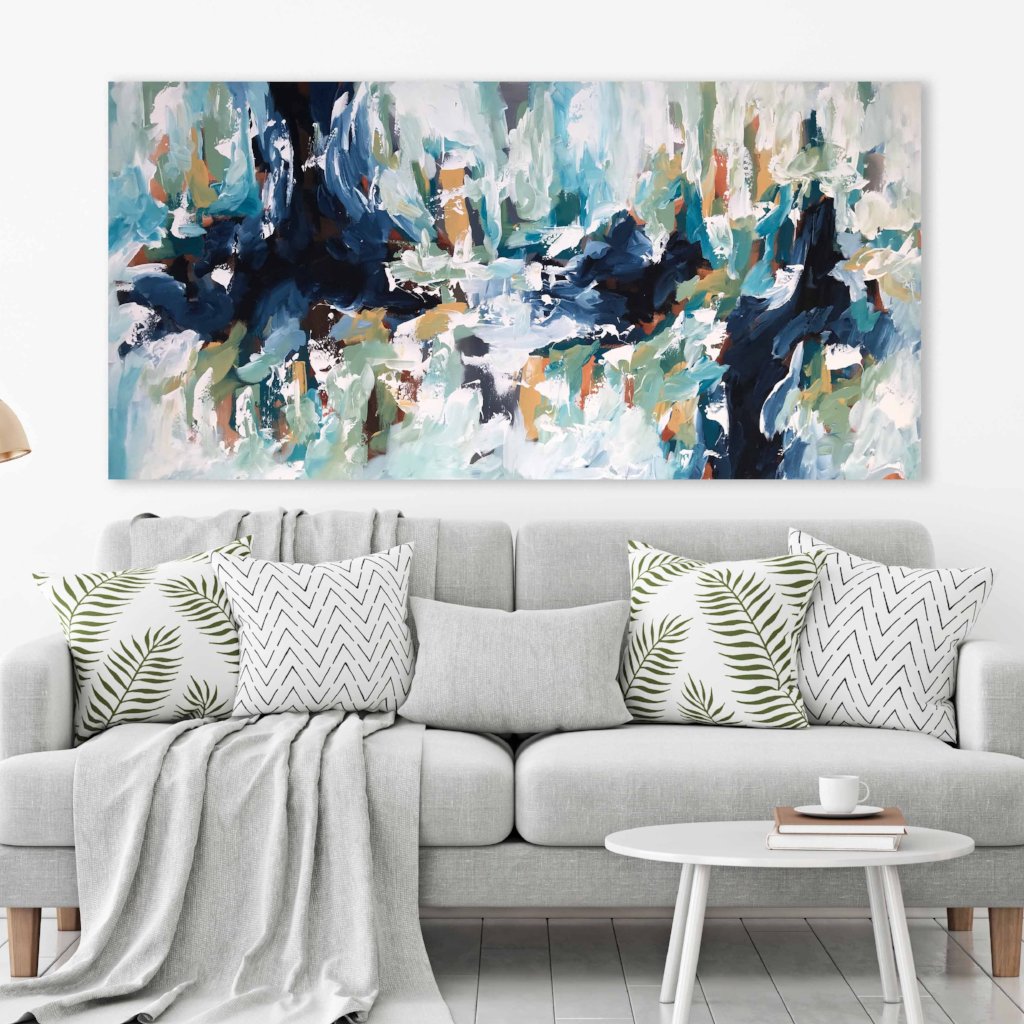 Losing Patience - 152x76 cm - Original Painting