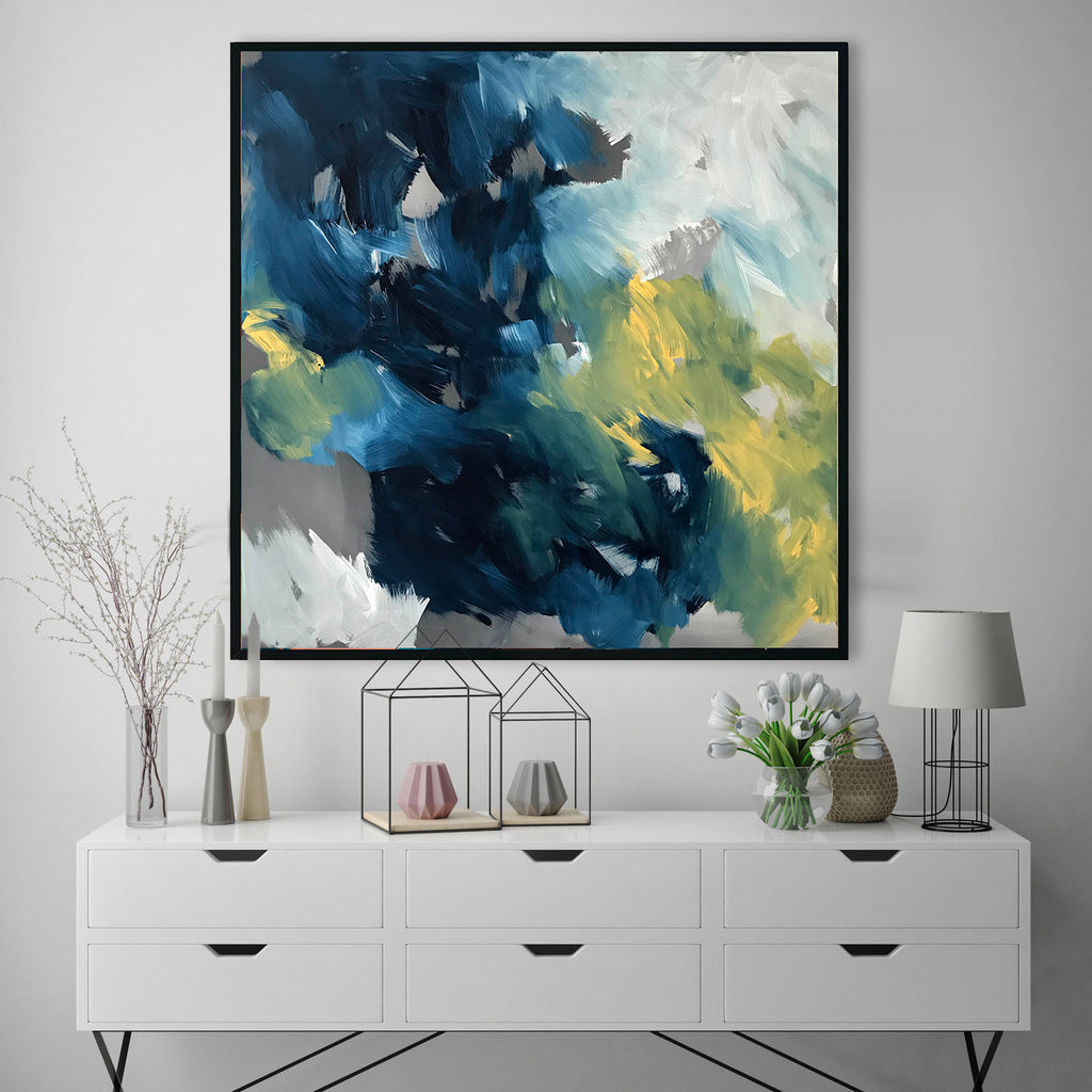 Turning Tide - 102x102 cm - Original Painting