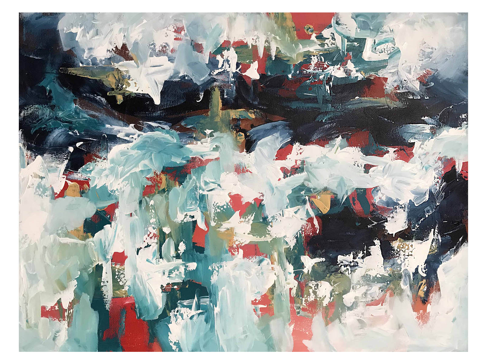 The Morning Light - 102x76 cm - Original Painting