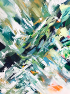 So Far Away - 152x120 cm - Original Painting-OmarObaid.com