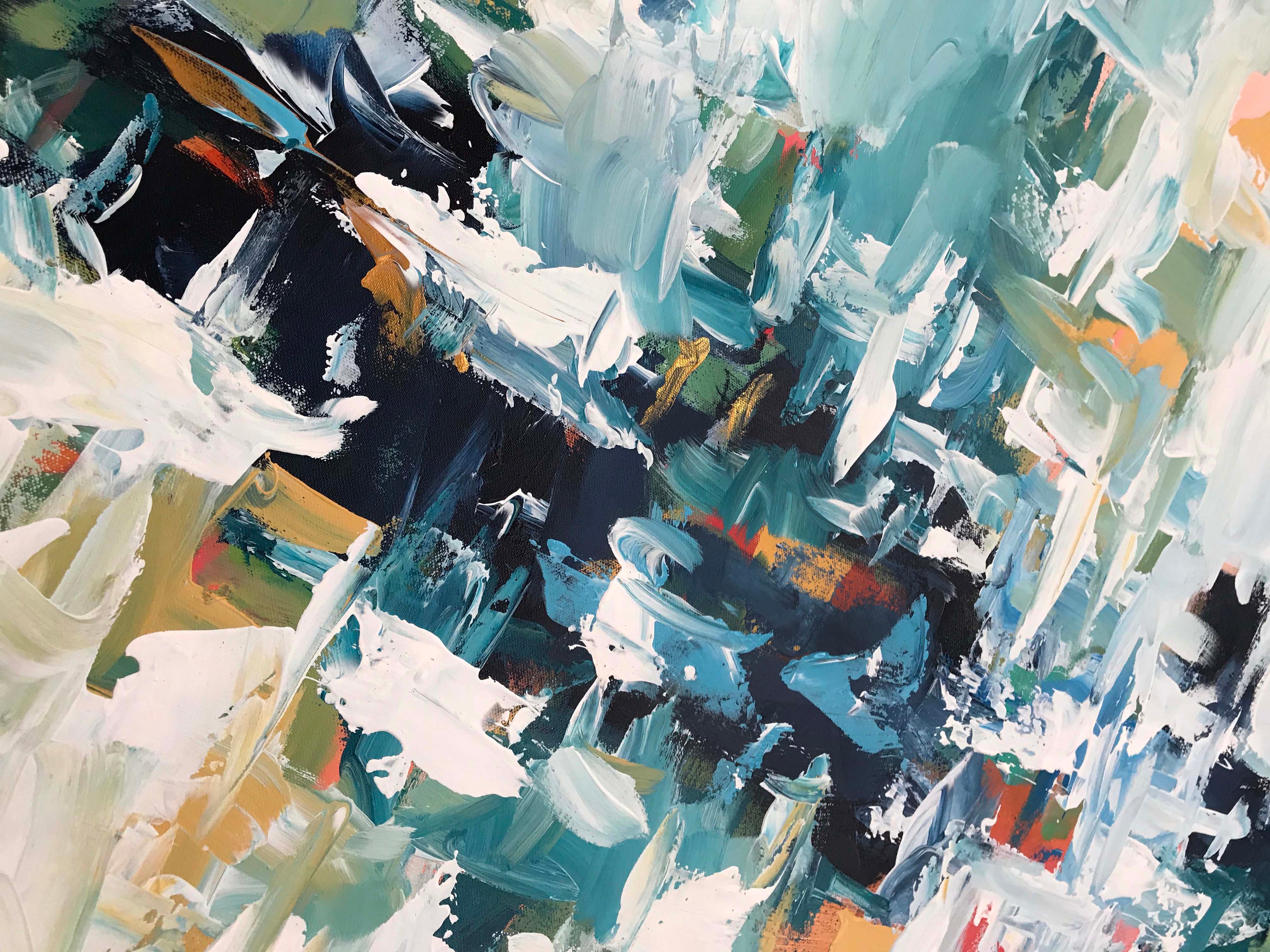 Dual Existence - 180x76 cm - Original Painting-OmarObaid.com