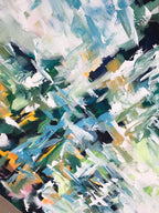 So Far Away - 152x120 cm - Original Painting-OmarObaid.com