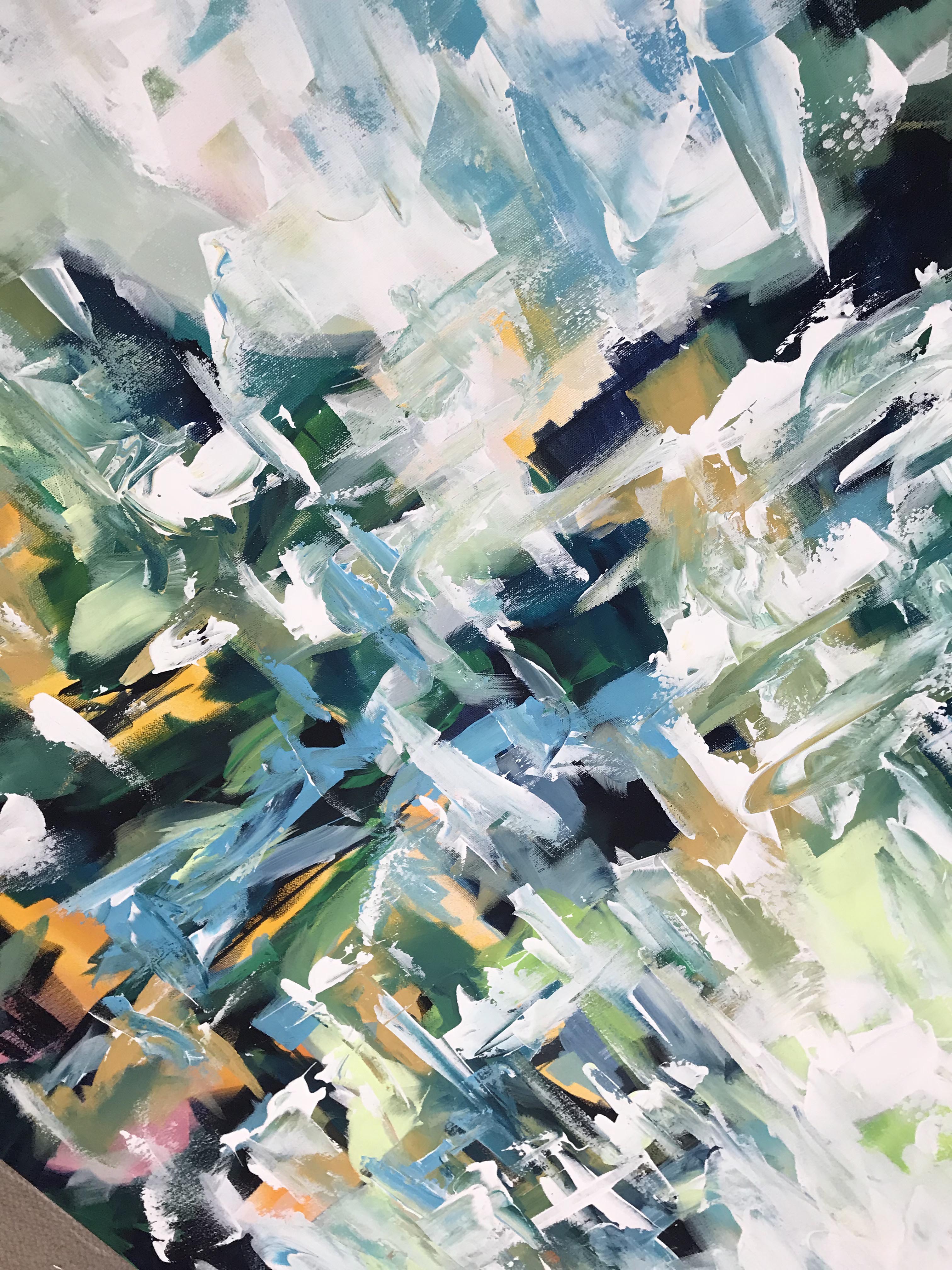 So Far Away - 152x120 cm - Original Painting-OmarObaid.com