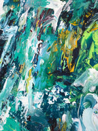 Whatever It Takes - 152x76 cm - Original Painting-OmarObaid.com