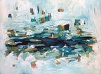 The Pond - 122x90 cm - Original Painting