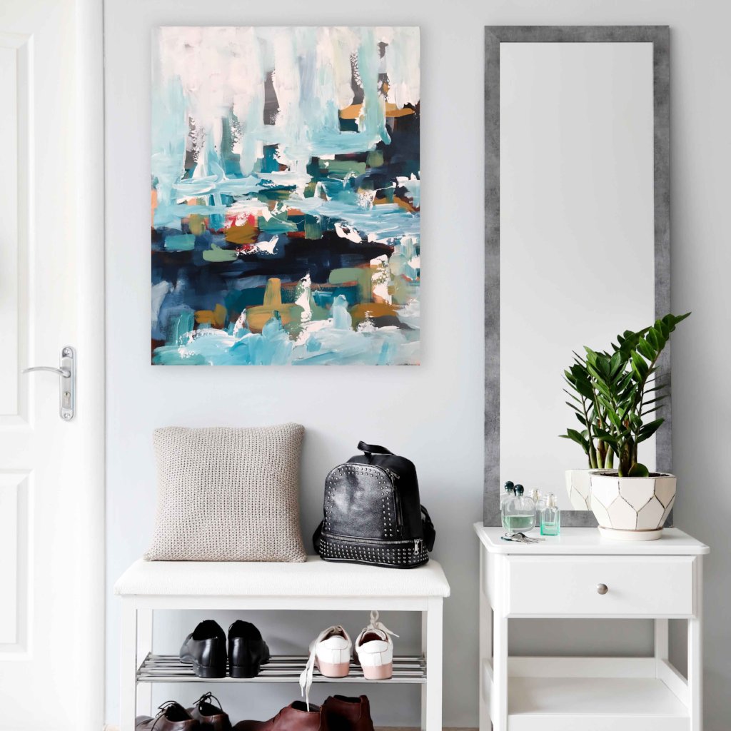 The Harbour Part 2 - 76x60 cm - Original Painting