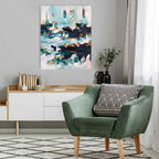 The Harbour Part 1 - 76x60 cm - Original Painting