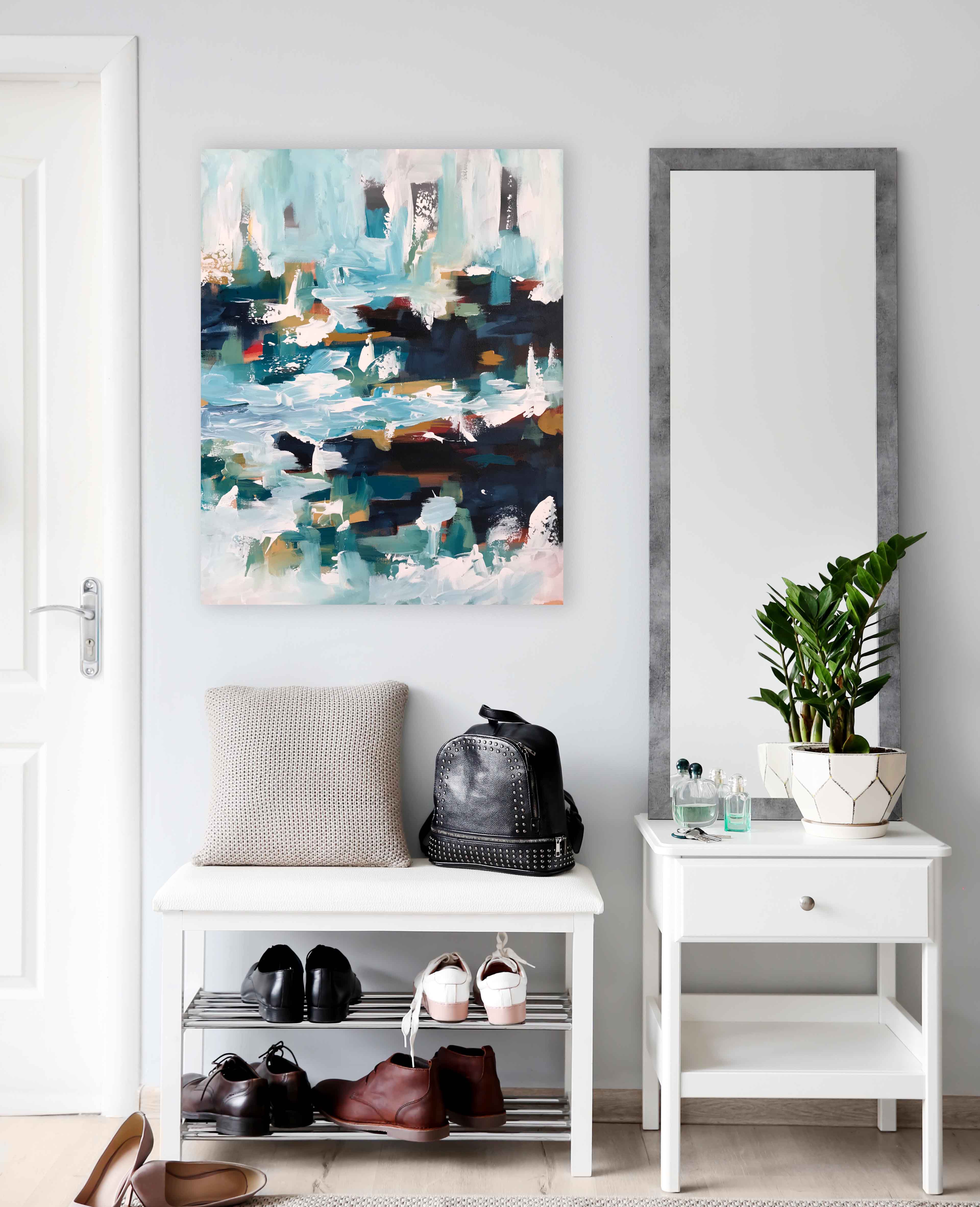 The Harbour Part 1 - 76x60 cm - Original Painting