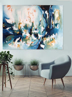 Abstraction No2 - 122x92 cm - Original Painting-OmarObaid.com