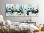 Dual Existence - 180x76 cm - Original Painting-OmarObaid.com