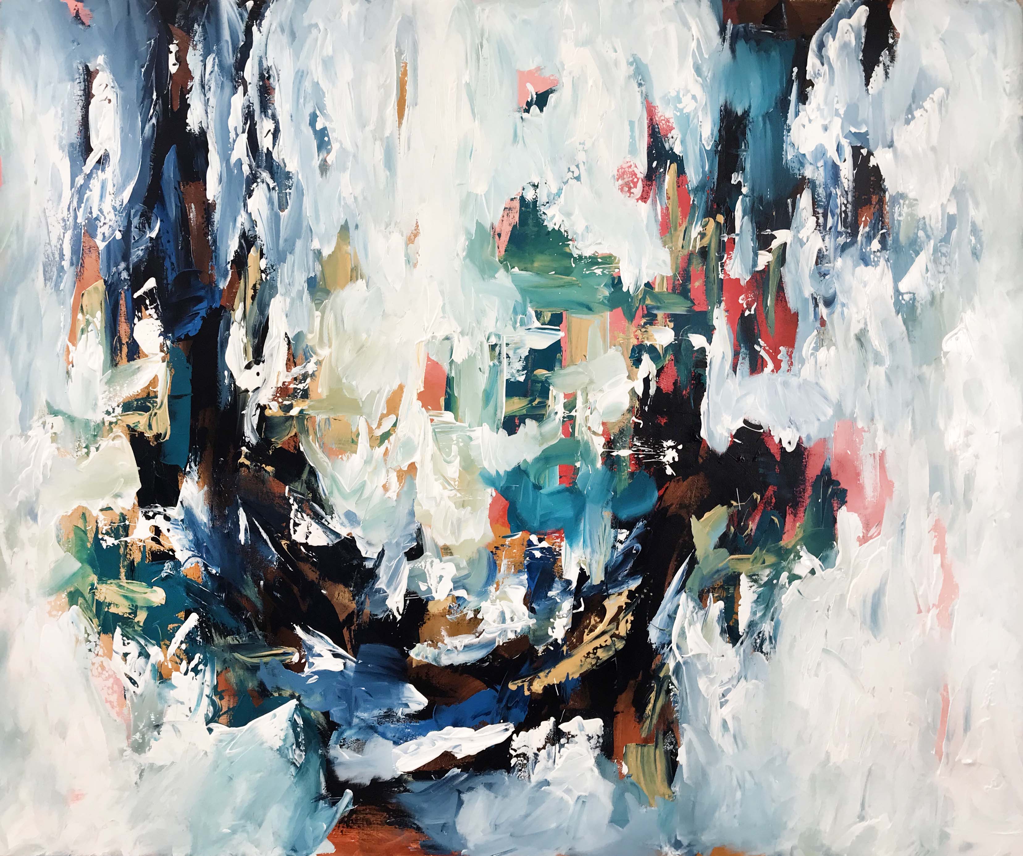 More Is Not Enough - 122x102 cm - Original Painting