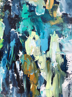 Hidden Agenda - 152x76 cm - Original Painting-OmarObaid.com