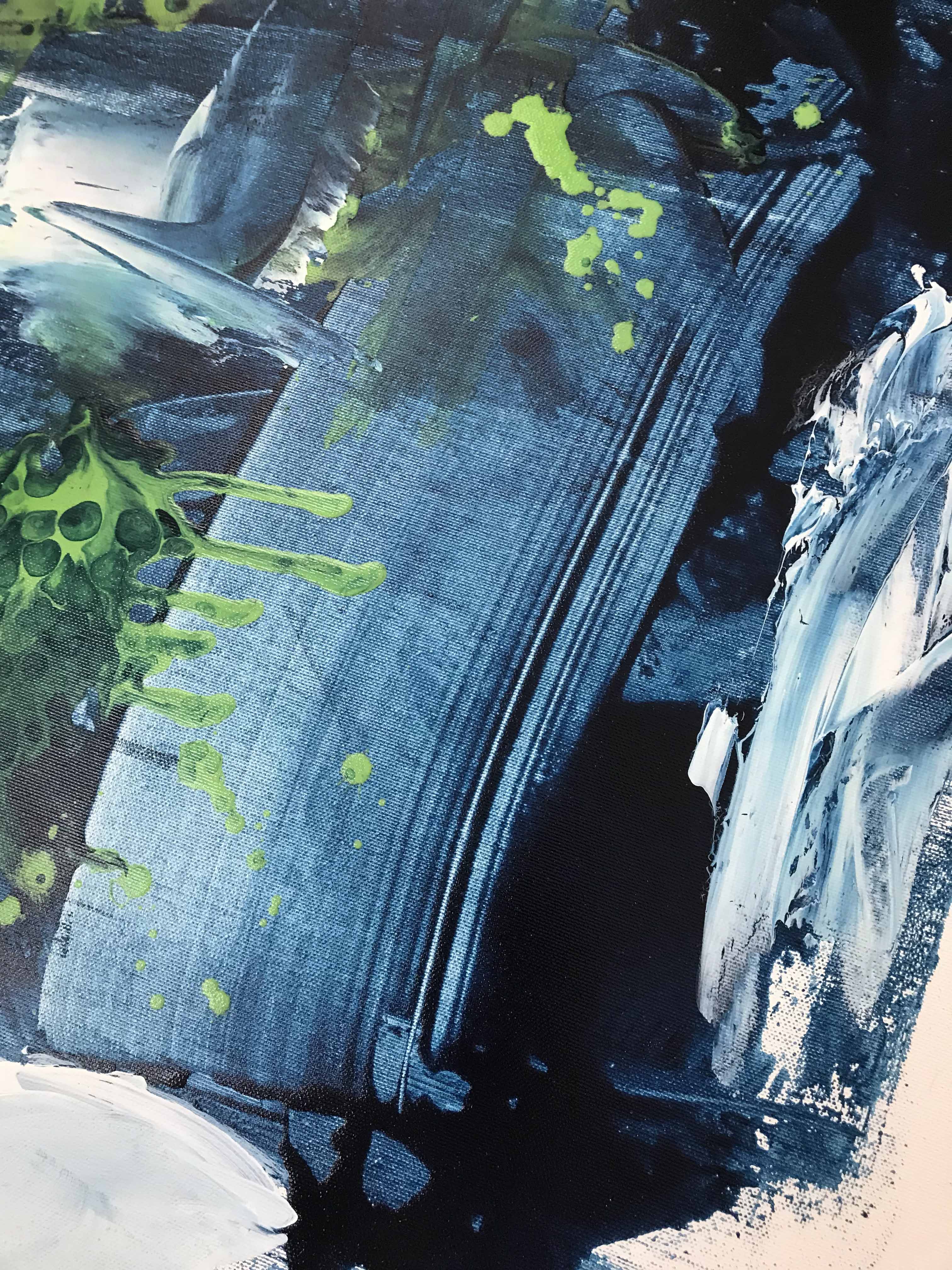 We Live Forever - 102x76 cm - Original Painting-OmarObaid.com