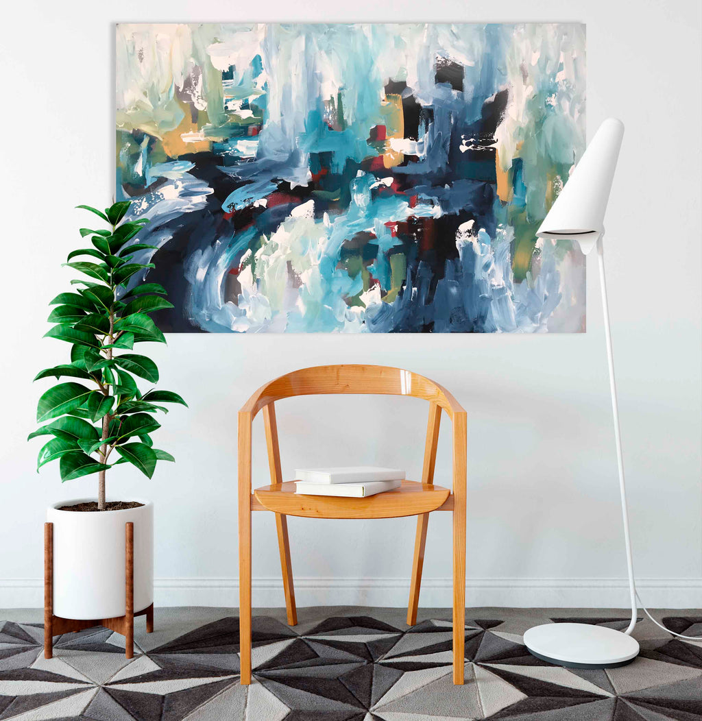 Illusions - 90x60 cm - Original Painting