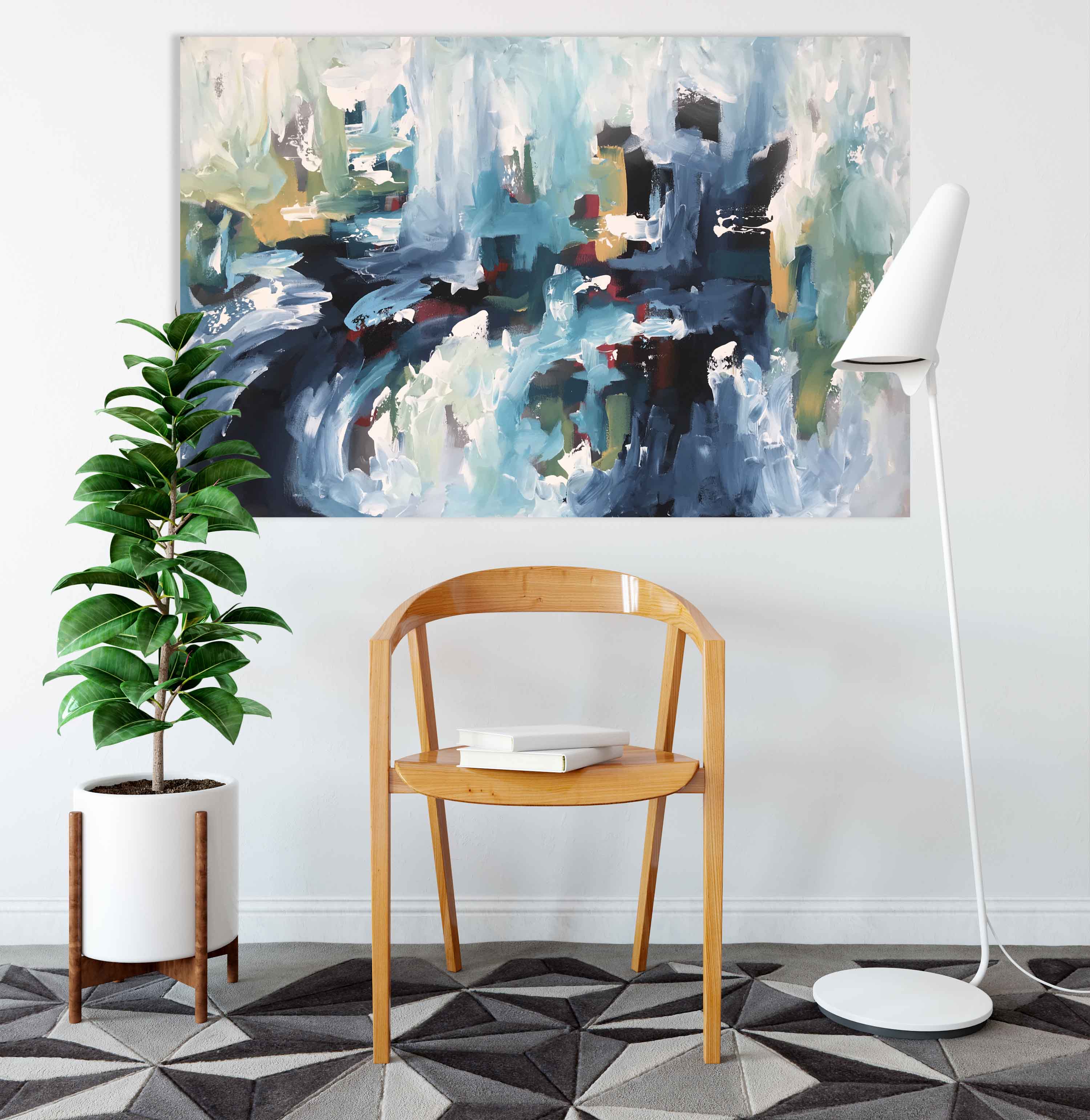 Illusions - 90x60 cm - Original Painting