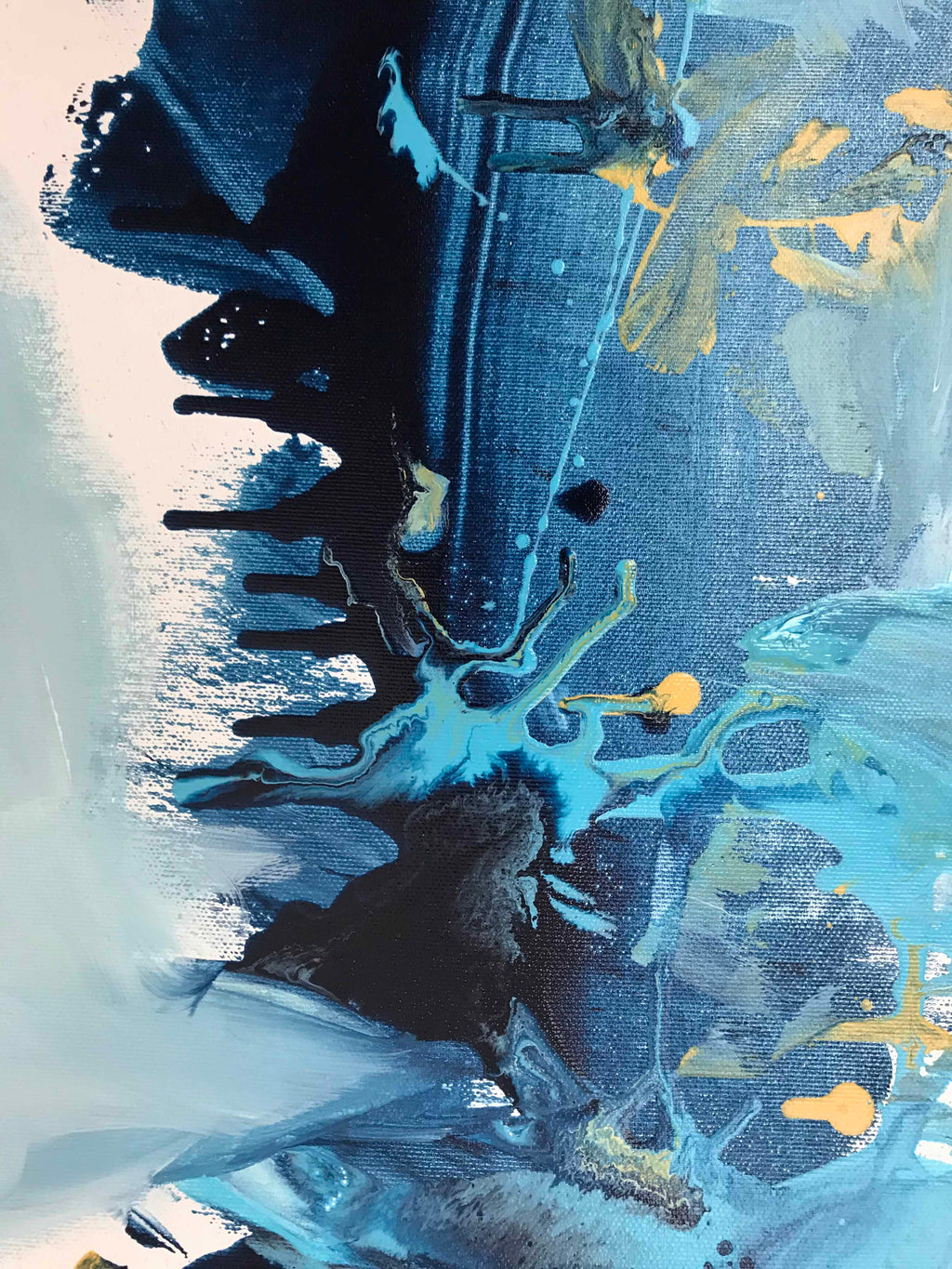 The Path - 102x76 cm - Original Painting-OmarObaid.com