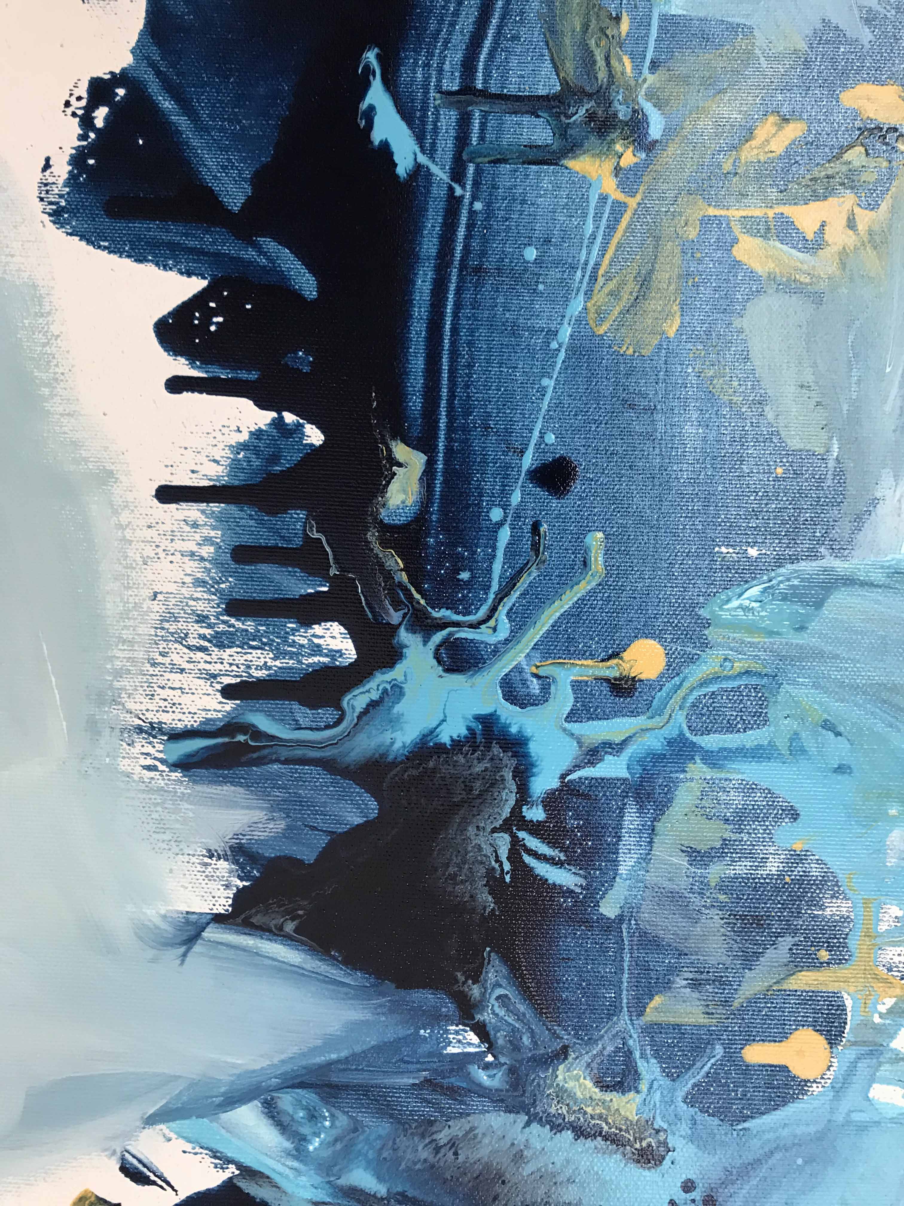 The Path - 102x76 cm - Original Painting-OmarObaid.com