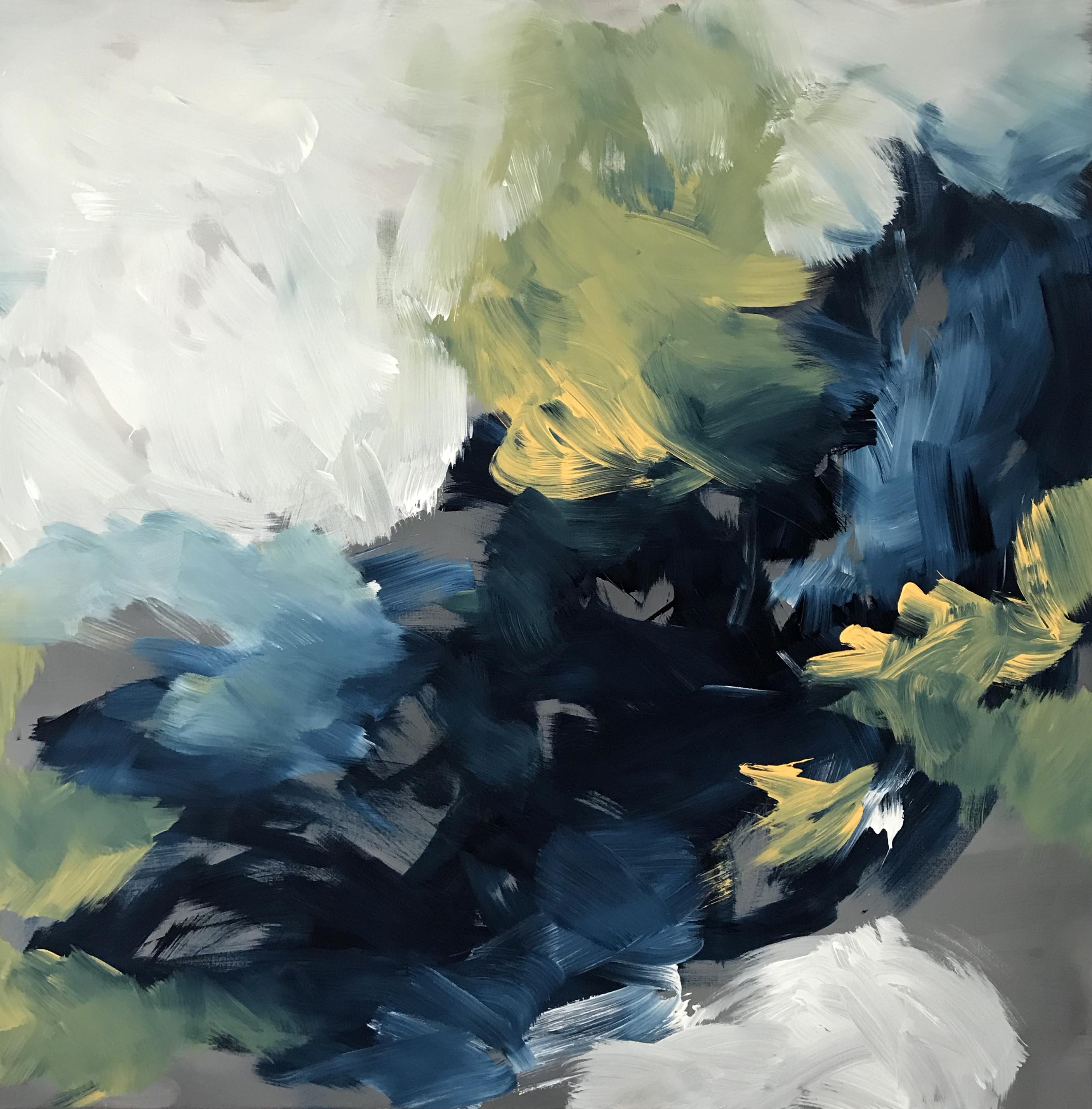 Turning Tide 2 - 102x102 cm - Original Painting