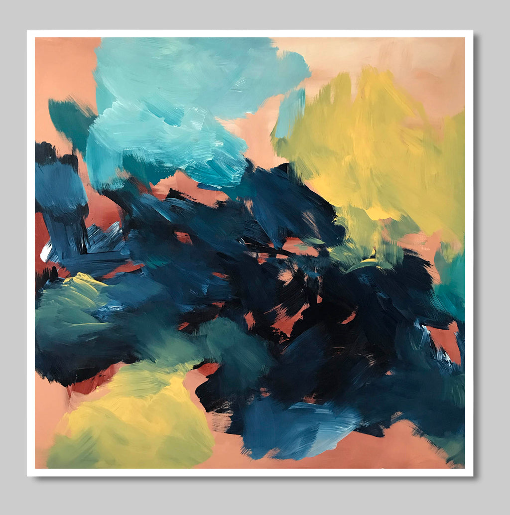 Lost In Time - 102x102 cm - Original Painting