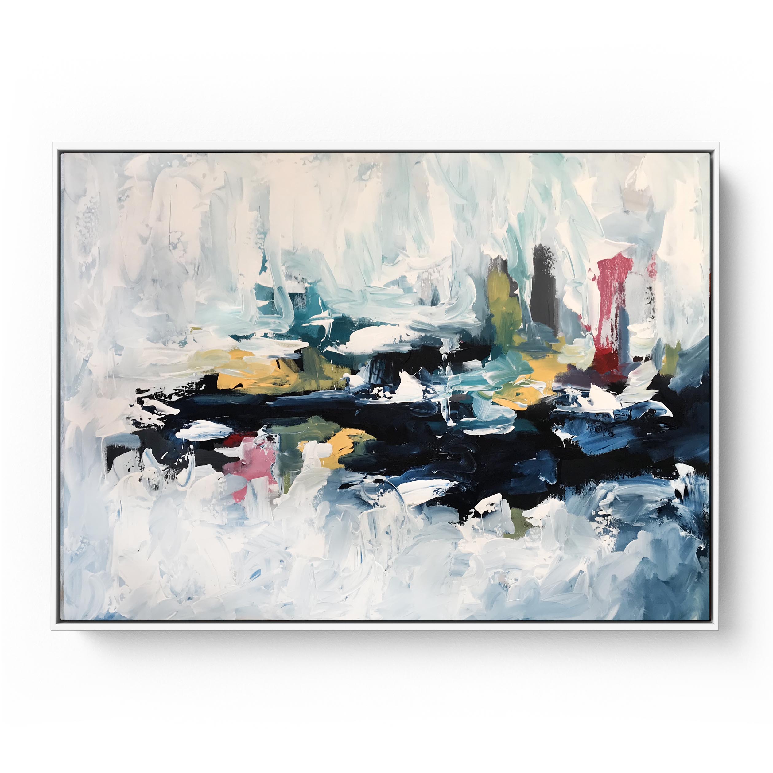 On The Bright Side - 102x76 cm - Original Painting