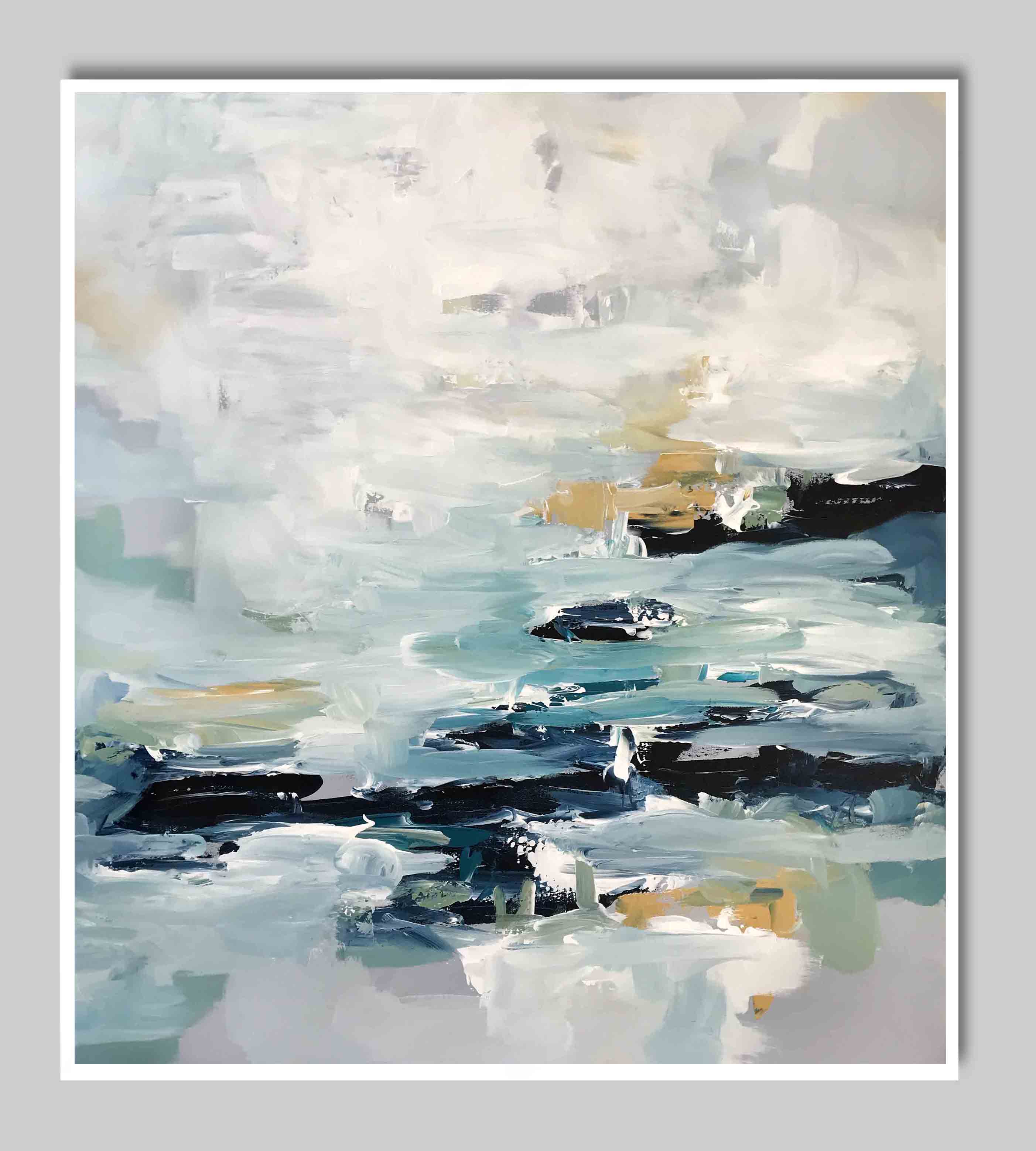 Epiphany X Part 1 - 90x102 cm - Original Painting